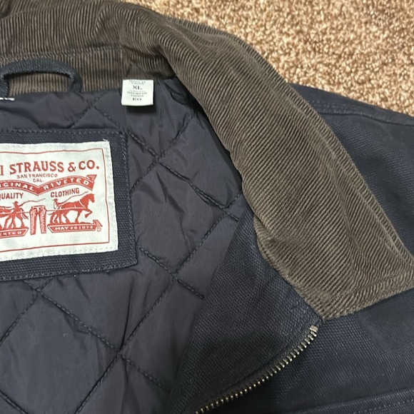 Levi’s Corduroy Collar Workwear Jacket XL - Picture 2 of 7